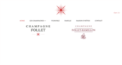Desktop Screenshot of champagnefollet.com