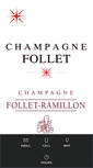 Mobile Screenshot of champagnefollet.com